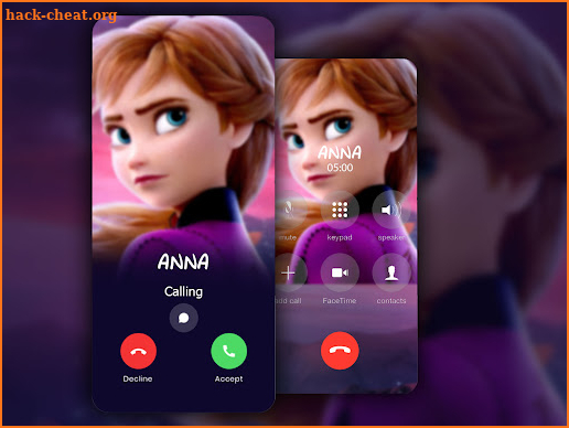 fake call princess prank Simulator screenshot