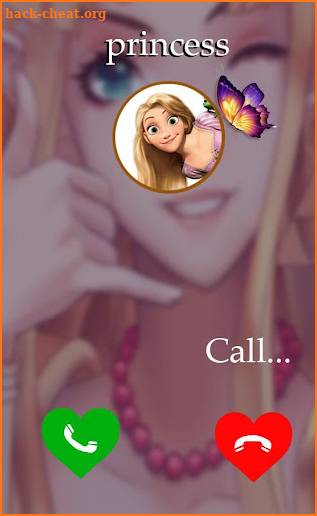 fake call princess prank Simulator screenshot