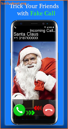 Fake Call - Santa Claus Prank Video Call screenshot