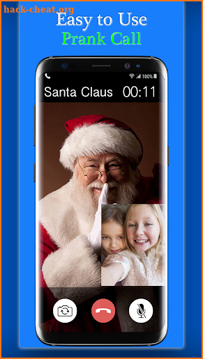 Fake Call - Santa Claus Prank Video Call screenshot
