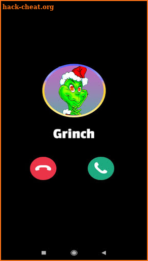 Fake Call Santa Grinch :Call vadeo & Chat screenshot