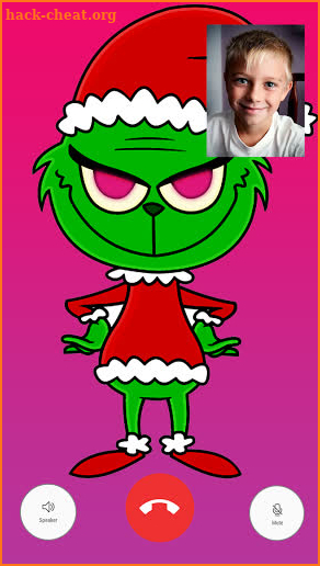 Fake Call Santa Grinch :Call vadeo & Chat screenshot