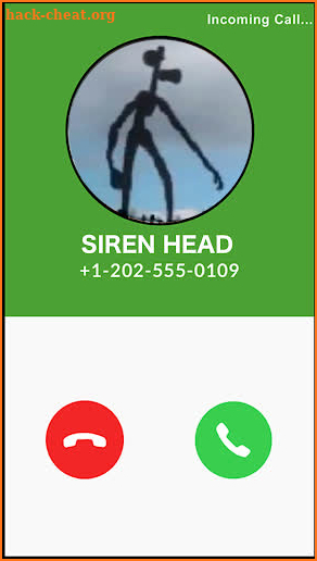 Fake Call Siren Head screenshot