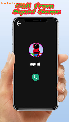 Fake call Squid Game&Prank screenshot