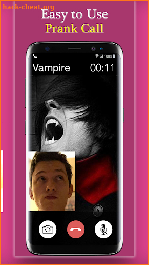 Fake Call - Vampire Prank Video Call screenshot