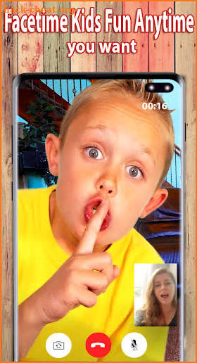 📞 Fake Call Video 📱 Kids Fun screenshot