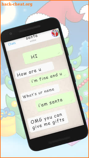 Fake Call Video Santa Claus screenshot