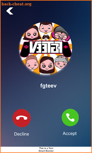 Fake Call With fgteev screenshot
