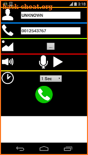fake call with real voice screenshot