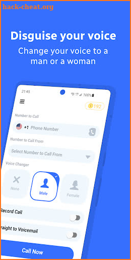 Fake Caller - Voice Changer screenshot