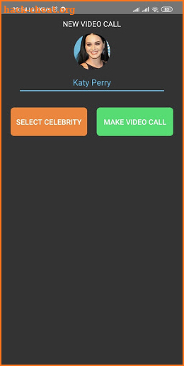 Fake Celebrity Video Call - Fake Video Chat screenshot
