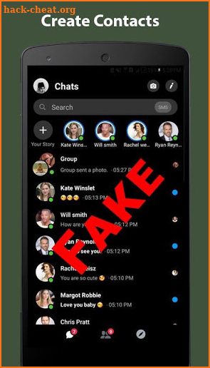Fake Chat Conversation - prank screenshot