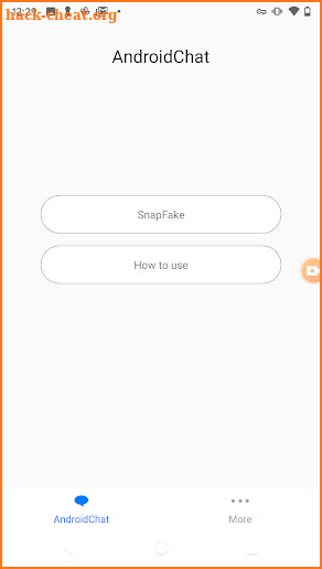 Fake Chat Maker for Snapfake-Spoof app screenshot