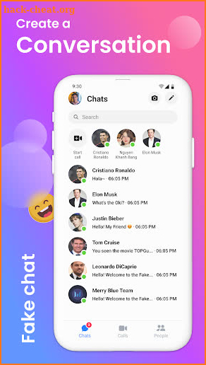 Fake Chat Messenger Generator screenshot