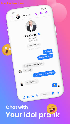 Fake Chat Messenger Generator screenshot