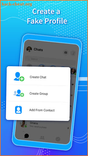 Fake Chat Messenger, Prank Chat screenshot