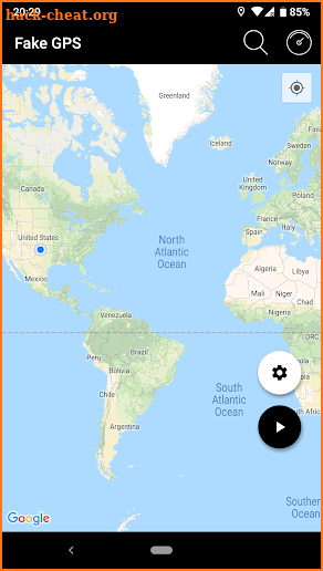 Fake GPS Joystick - Mock Location screenshot