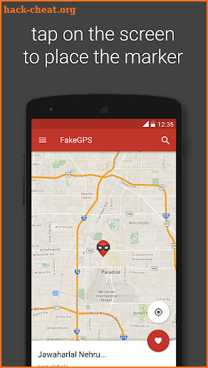 Fake GPS - Location Cheater screenshot