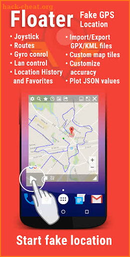 Fake GPS Location - Floater screenshot