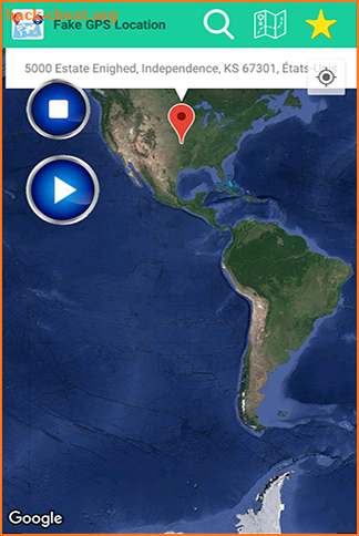 Fake GPS location joystick PRO screenshot