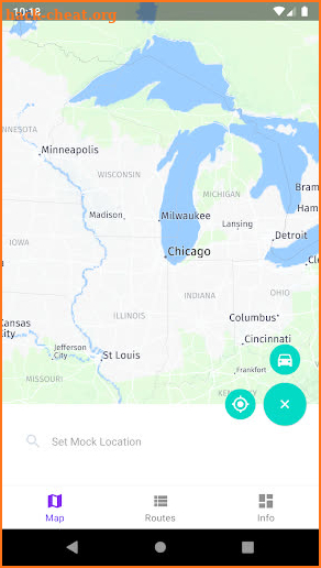 Fake GPS Locations. Mock location. screenshot