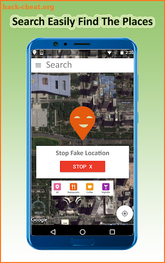 Fake GPS Map Location & Satellite Route Direction screenshot