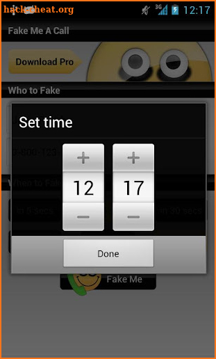 Fake Me A Call screenshot
