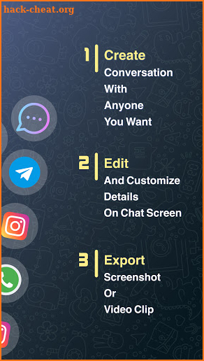 Fake Messages - Create Chat screenshot