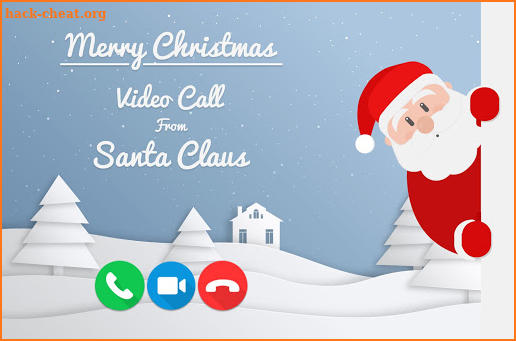 Fake Santa Claus Video Calling Simulator screenshot