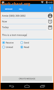 Fake SMS & Call screenshot