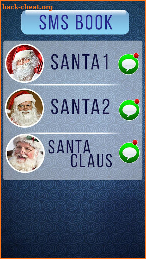 Fake SMS Santa Joke screenshot