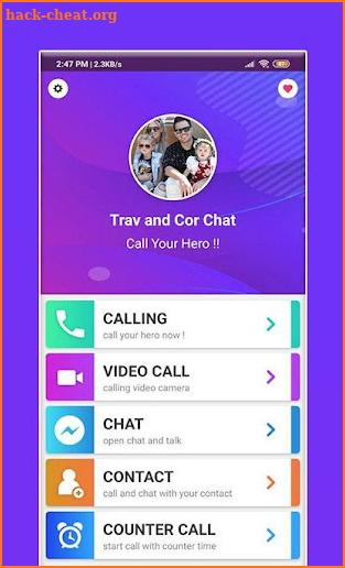 Fake Trav and Cor Call & video screenshot