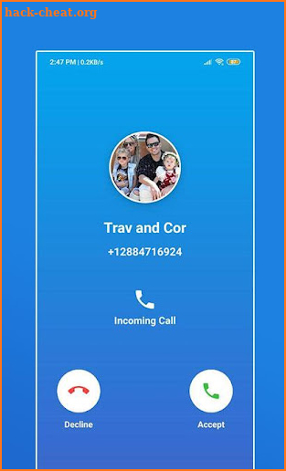 Fake Trav and Cor Call & video screenshot