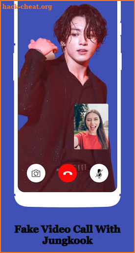 Fake Video Call - B.T.S Call You 2021 screenshot