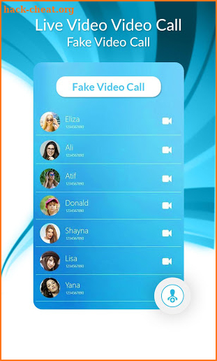 Fake Video Call - Fake Time Video Call Messanger screenshot
