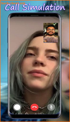 Fake Video Call From Billie Eilish screenshot