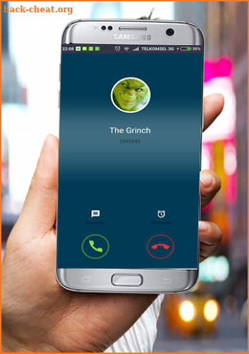 Fake Video Call From Grinch screenshot