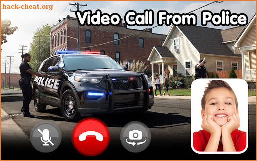 Fake Video call from police - Prank call 911 screenshot