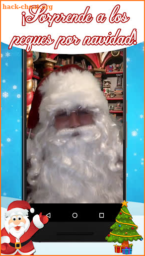 Fake Video Call from Santa screenshot