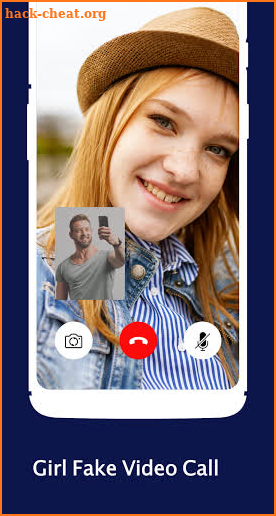 Fake Video Call - Girl Call & Chat Prank screenshot