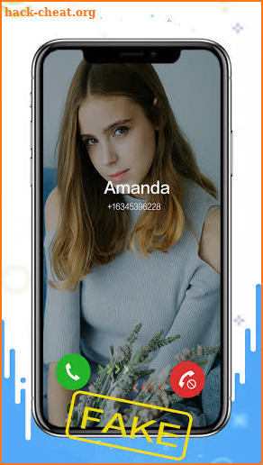 Fake Video Chat - Funny  Feel Girlfriend Call screenshot