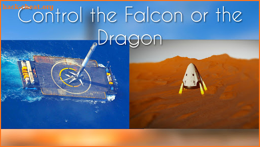 Falcon Landing Simulator screenshot