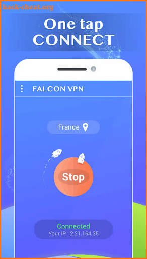 Falcon VPN - Free VPN Proxy & WiFi Privacy screenshot