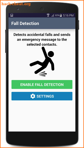 Fall Detection screenshot