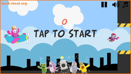 Fall Guys Flappy Game screenshot