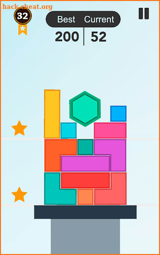 Fall Hexagon screenshot