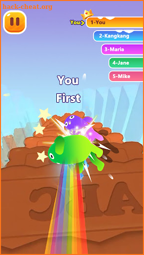 Fall Jelly Man screenshot