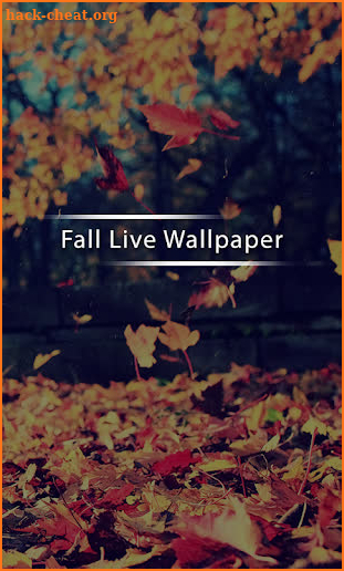 Fall Live Wallpaper screenshot