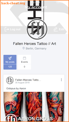 Fallen Heroes Tattoo // Art screenshot