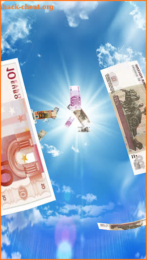 Falling Money 3D Live Wallpaper screenshot